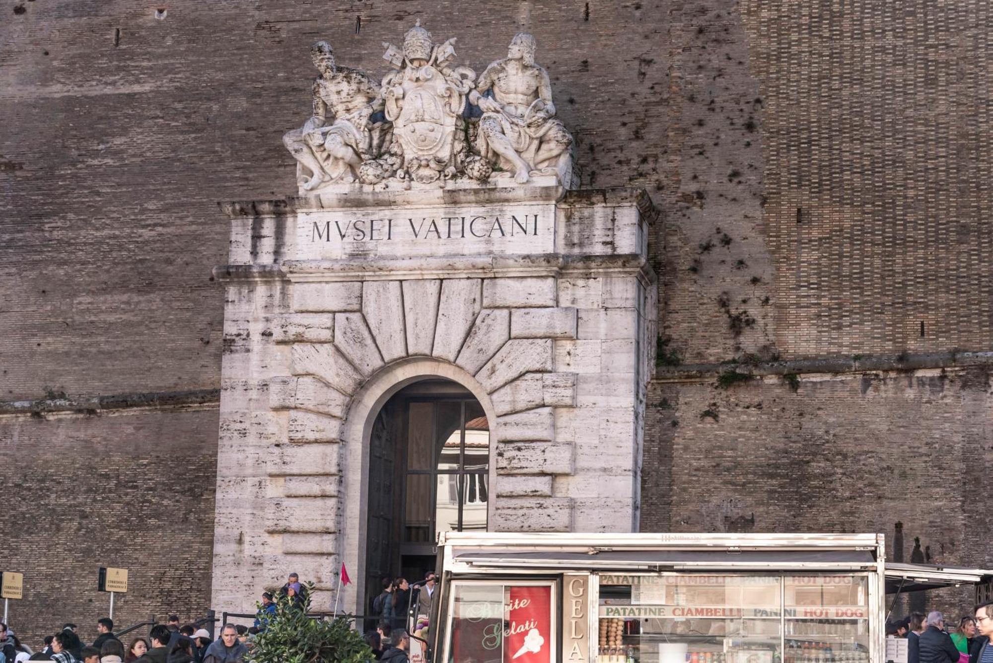 Apt Con Terrazzo Musei Vaticani Rom Exterior foto