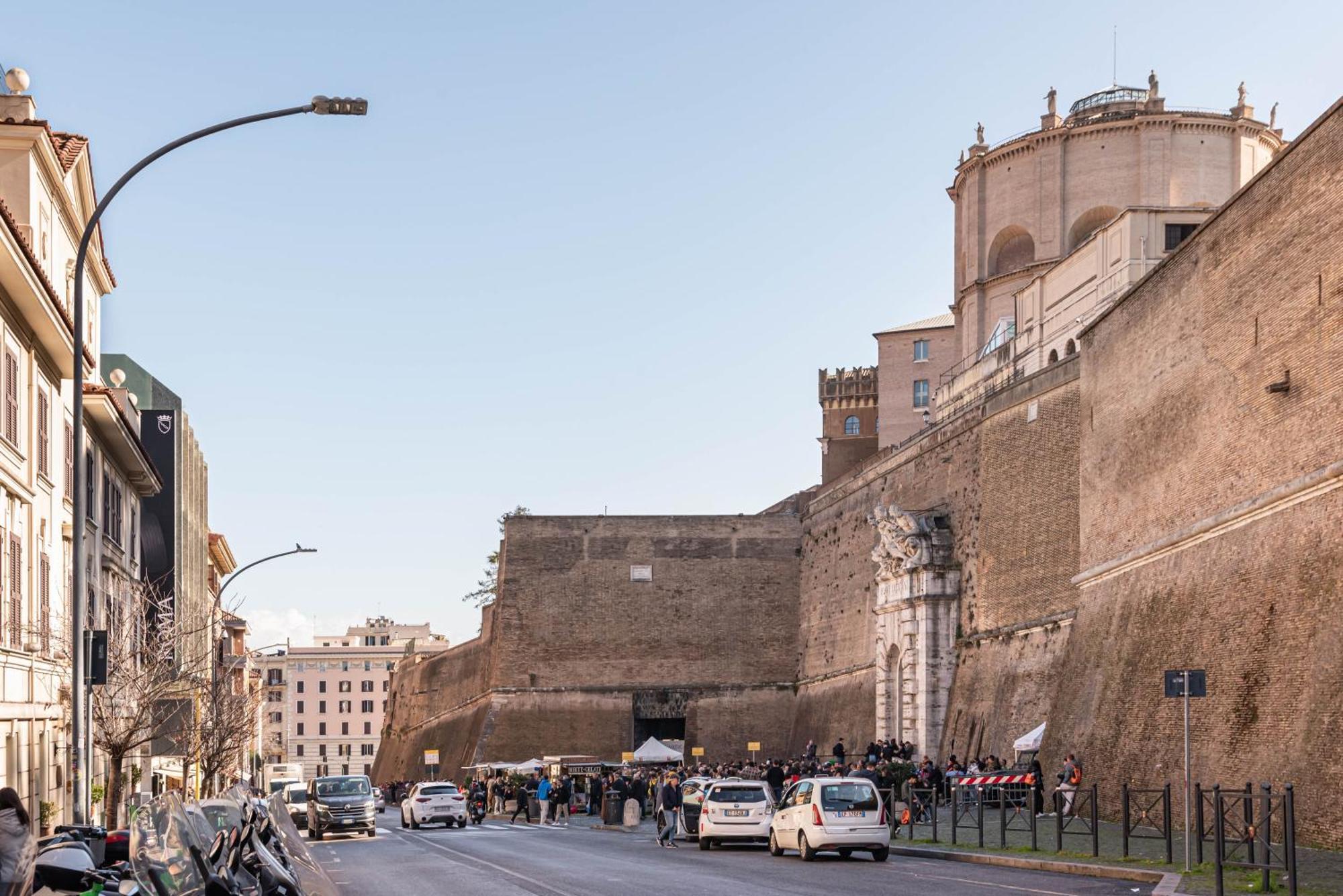 Apt Con Terrazzo Musei Vaticani Rom Exterior foto